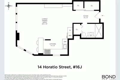 14 Horatio Street #16J, New York City, NY 10014 - Photo 16