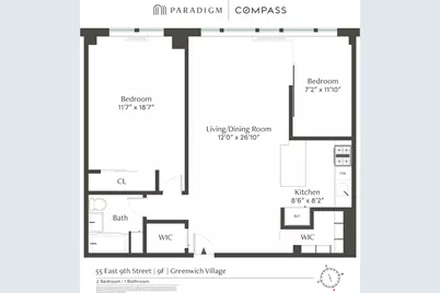 55 E 9th Street #9F, New York, NY 10003 - Photo 8