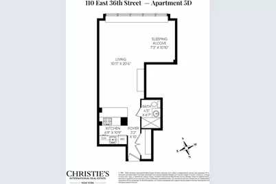 110 E 36th Street #5D, New York, NY 10016 - Photo 8