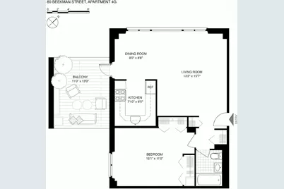 80 Beekman Street #4G, New York, NY 10038 - Photo 10