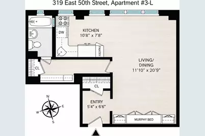 319 E 50th Street #3L, New York City, NY 10022 - Photo 8