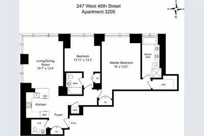 247 W 46th Street #3205, New York City, NY 10036 - Photo 14
