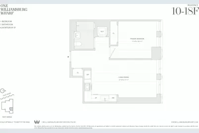 480 Kent Avenue #17F, Brooklyn, NY 11249 - Photo 1