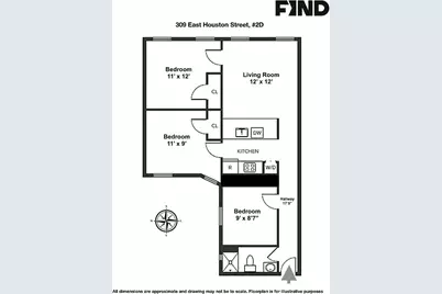 309 E Houston Street #2-D, New York, NY 10002 - Photo 12