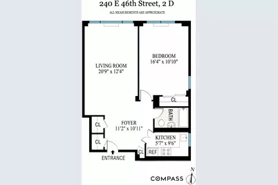 240 E 46th Street #2D, New York City, NY 10017 - Photo 20