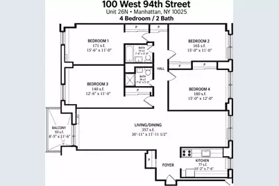 100 W 94th Street #26-N, New York, NY 10025 - Photo 8