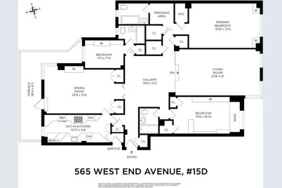 565 W End Avenue #15D, New York, NY 10024 - Photo 16