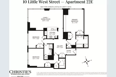 10 Little West Street #22E, New York City, NY 10004 - Photo 16