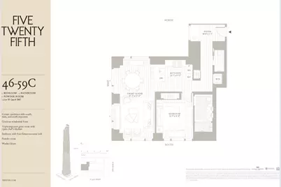 520 5th Avenue #54C, New York City, NY 10036 - Photo 1