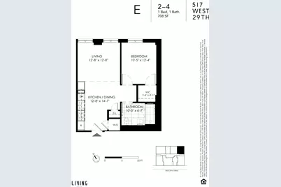 517 W 29th Street #2E, New York City, NY 10001 - Photo 1