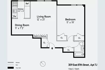 309 E 87th Street #7-J, New York City, NY 10128 - Photo 1