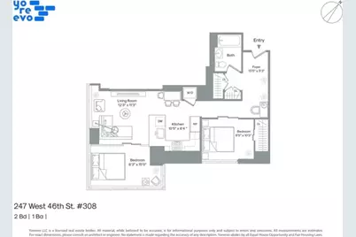 247 W 46th Street #308, New York City, NY 10036 - Photo 1