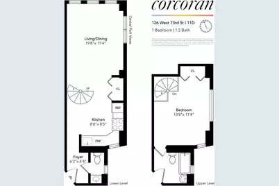 126 W 73rd Street #11D, New York City, NY 10023 - Photo 1