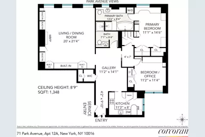 71 Park Avenue #12A, New York City, NY 10016 - Photo 1