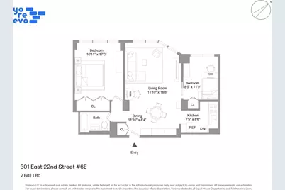 301 E 22nd Street #6E, New York, NY 10010 - Photo 1