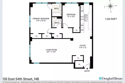 135 E 54th Street #14B, New York City, NY 10022 - Photo 1