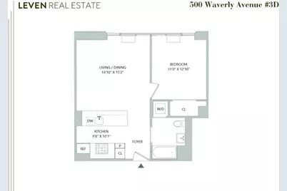 500 Waverly Avenue #3D, New York City, NY 11238 - Photo 1