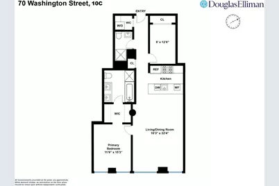 70 Washington Street #10C, New York City, NY 11201 - Photo 1