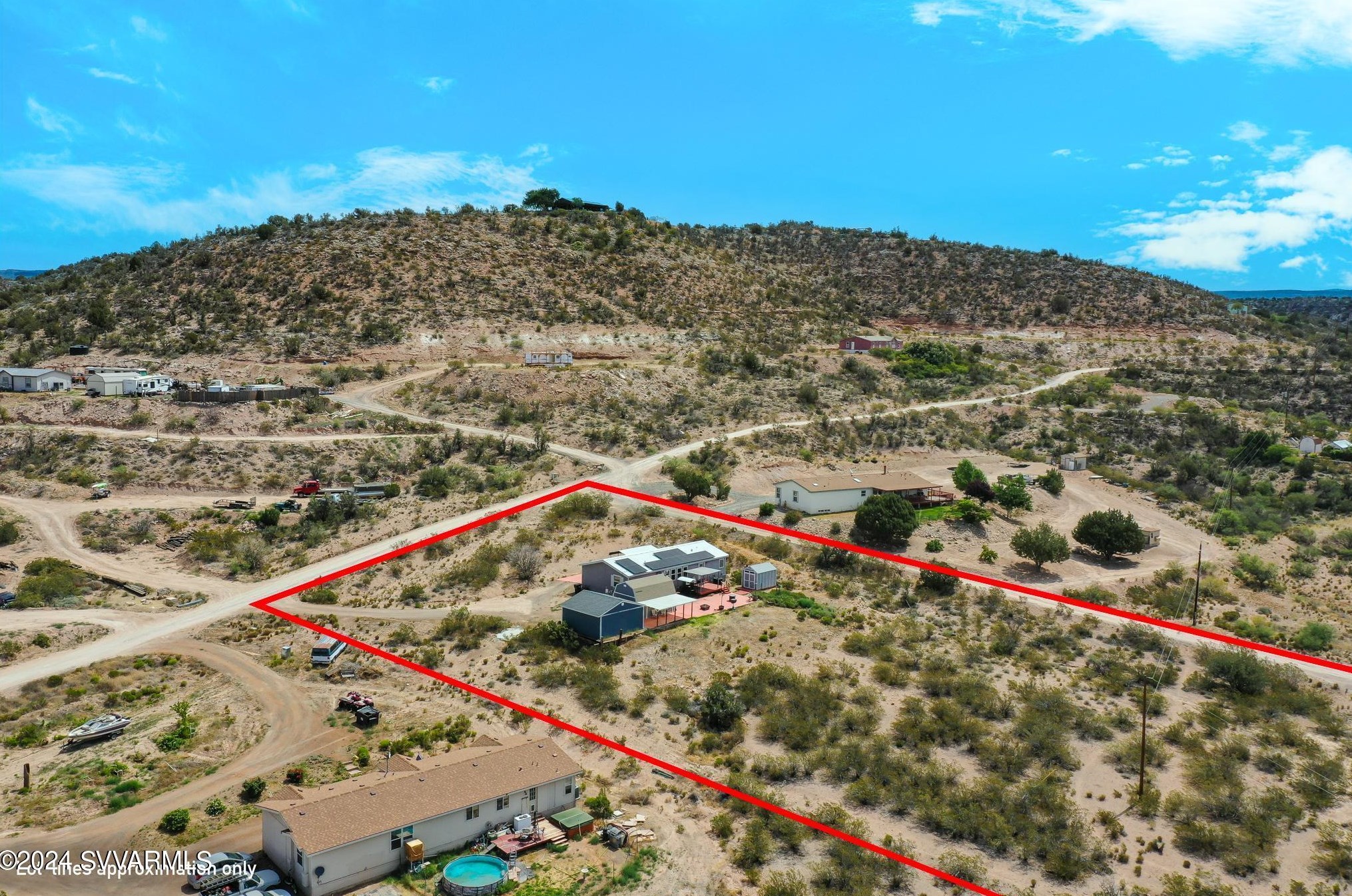 2635 Mosher Rd, Mcguireville AZ  86335-5314 exterior