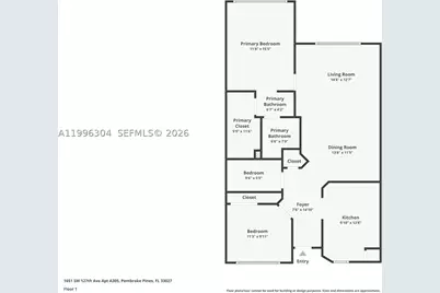 1651 SW 127th #305A, Pembroke Pines, FL 33027 - Photo 38