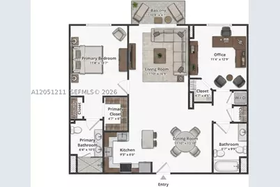 18800 NE 29th #517 (Fully Renovated), Aventura, FL 33180 - Photo 6