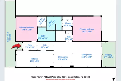 17 Royal Palm Way #3010, Boca Raton, FL 33432 - Photo 56