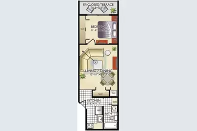 9517 Fontainebleau Boulevard #521-112, Miami, FL 33172 - Photo 2