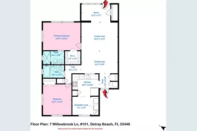 7 Willowbrook Lane #101, Delray Beach, FL 33446 - Photo 2