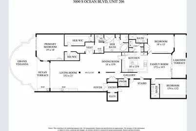 3000 S Ocean Boulevard #206, Palm Beach, FL 33480 - Photo 36