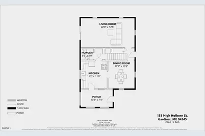 153 High Holborn Street, Gardiner, ME 04345 - Photo 46