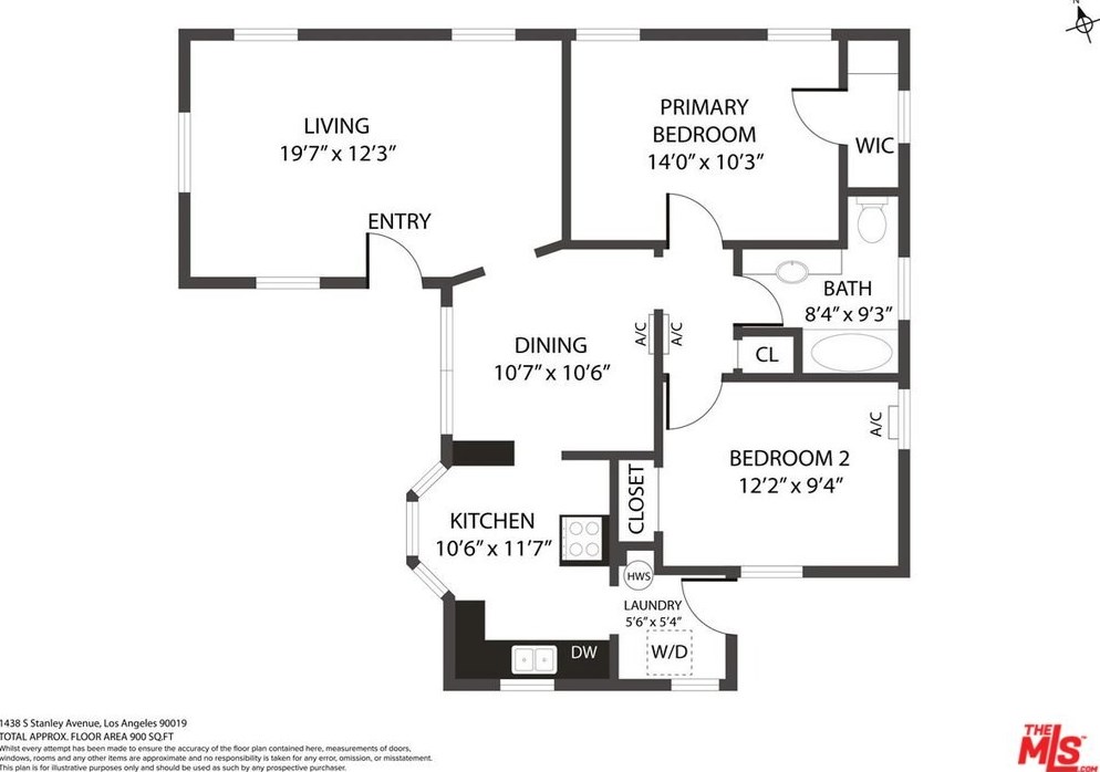 1438 Stanley Ave, Los Angeles CA  90019-3846 exterior
