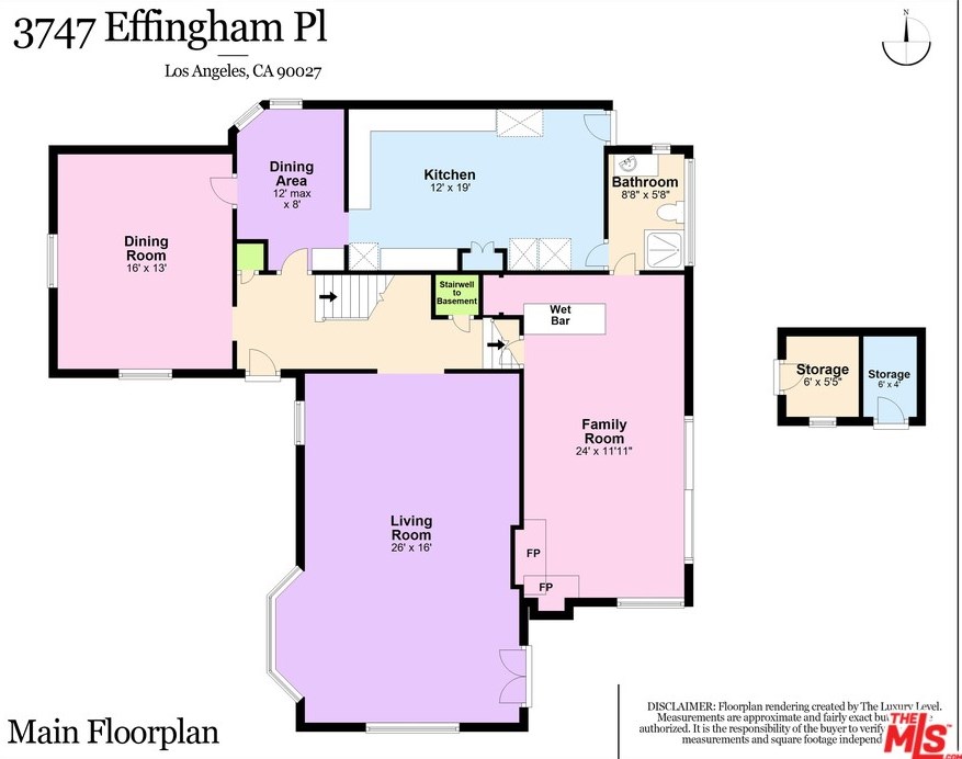 3747 Effingham Pl, Los Angeles CA  90027-1427 exterior