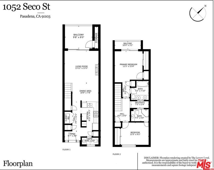 1052 Seco St, Pasadena CA  91103-2853 exterior