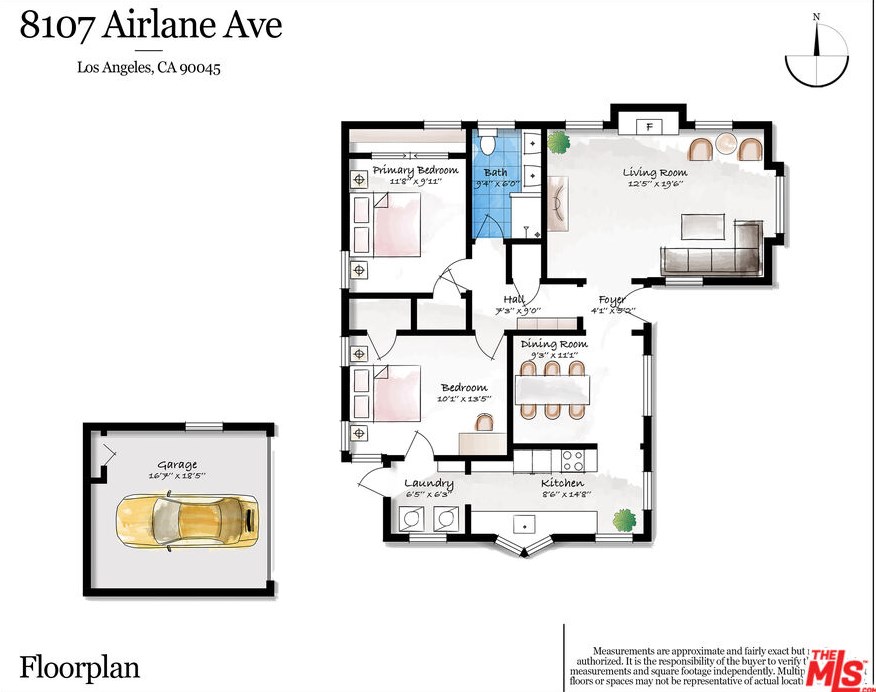 8107 Airlane Ave, Los Angeles CA  90045-3014 exterior