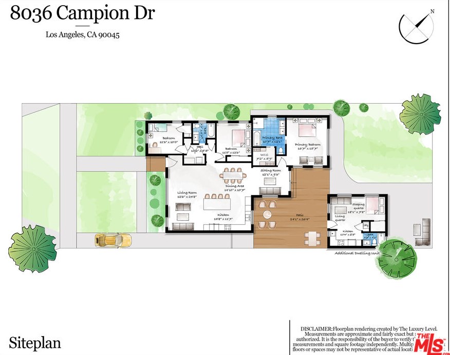 8036 Campion Dr, Los Angeles CA  90045-2532 exterior