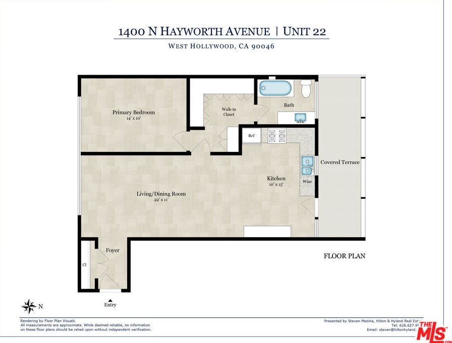 1400 Hayworth Ave, Los Angeles CA  90035-4813 exterior