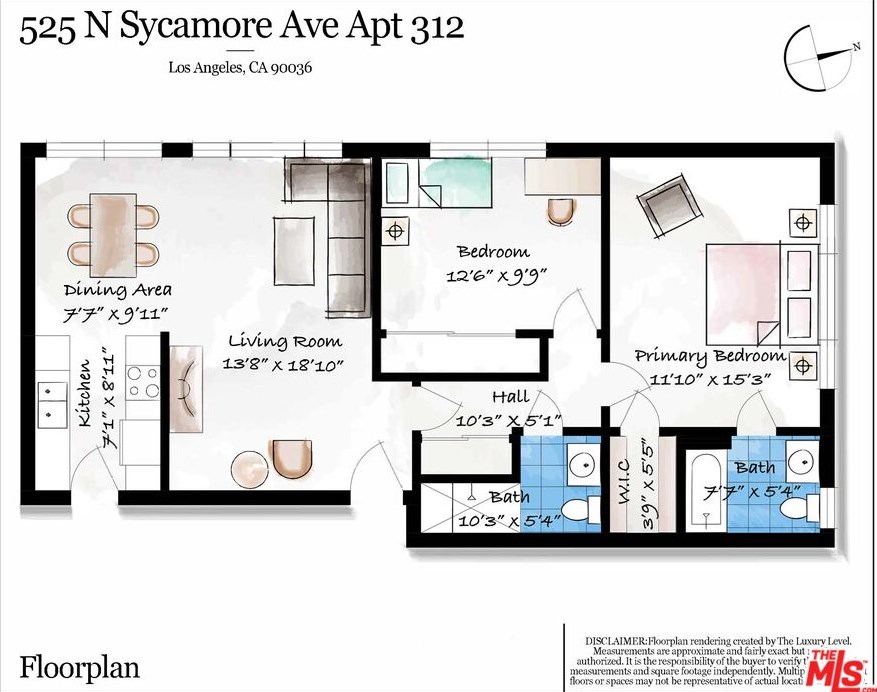 525 Sycamore Ave, Los Angeles CA  90036-2039 exterior