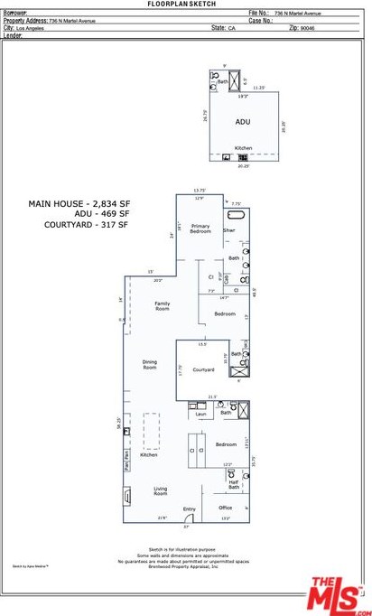 736 Martel Ave, Los Angeles CA  90046-7507 exterior