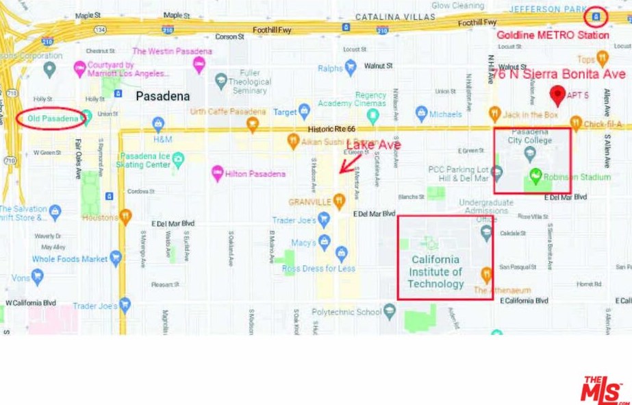 76 Sierra Bonita Ave, Pasadena CA  91106-2139 exterior
