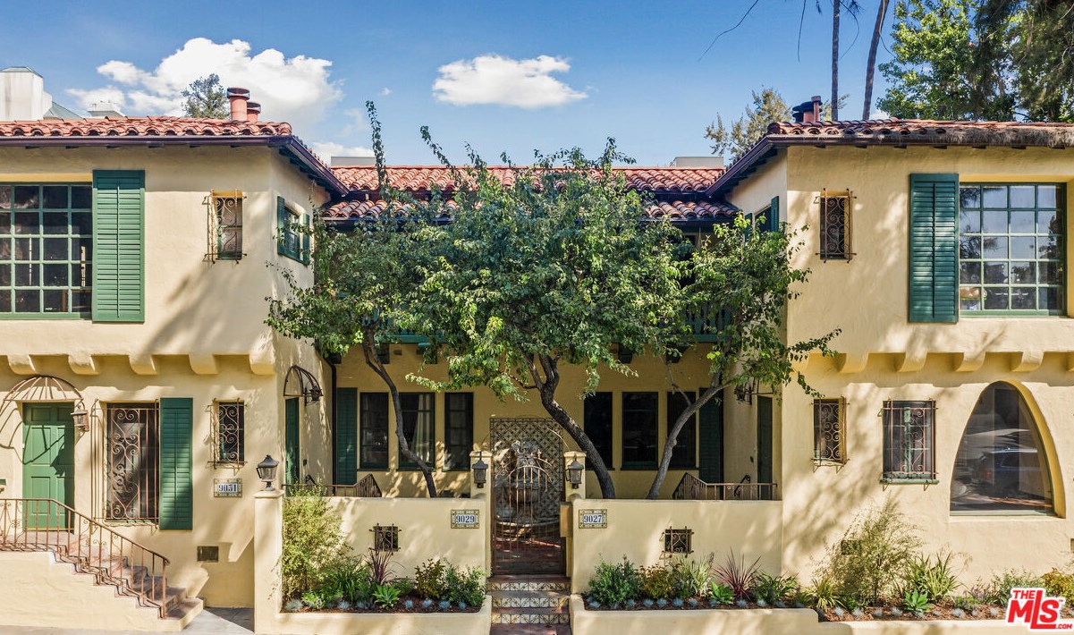 9027 Alden Dr, Los Angeles CA  exterior