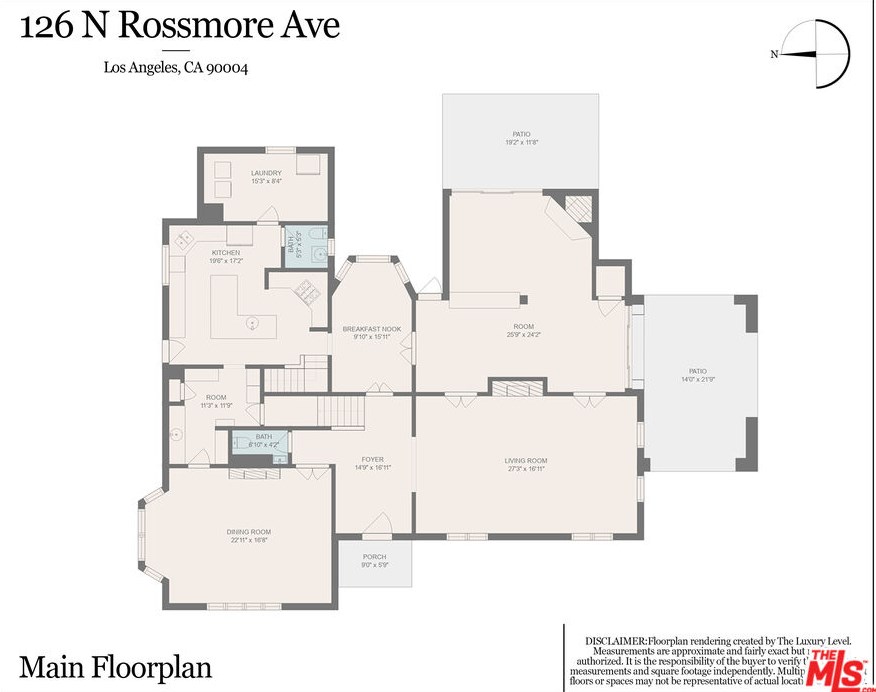 126 Rossmore Ave, Los Angeles CA  90004-3735 exterior