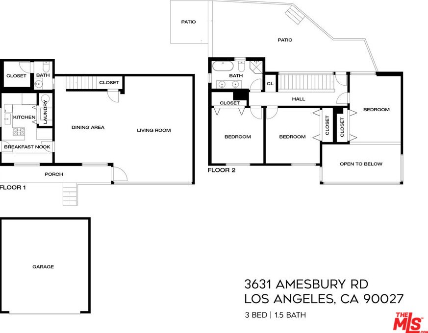 3631 Amesbury Rd, Los Angeles CA  90027-1303 exterior