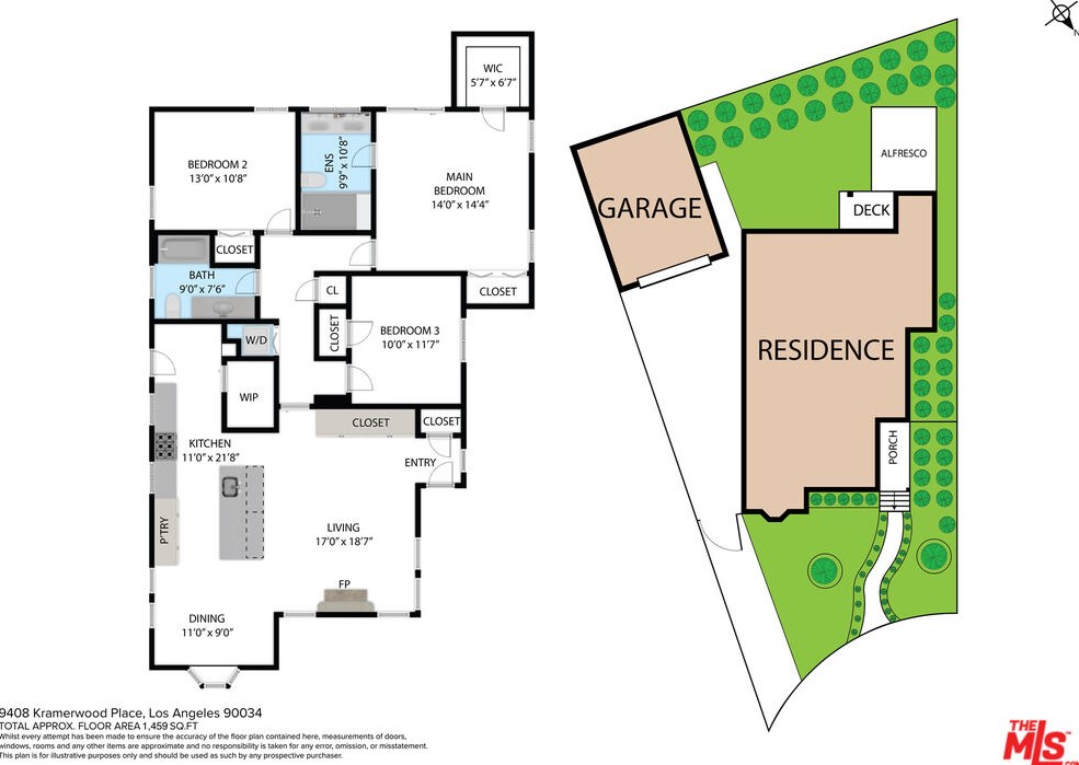 9408 Kramerwood Pl, Los Angeles CA  90034-2349 exterior