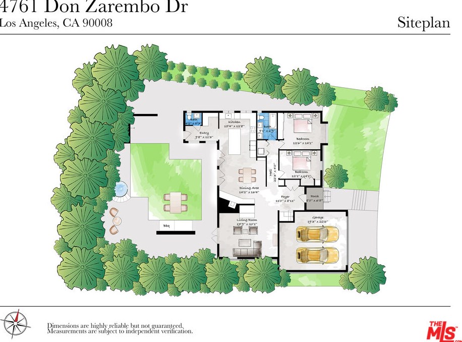 4761 Don Zarembo Dr, Los Angeles CA  90008-4124 exterior