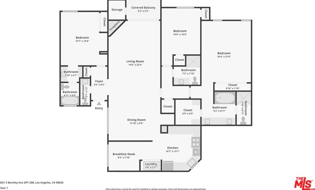 2031 Bentley Ave, Los Angeles CA  90025-5649 exterior