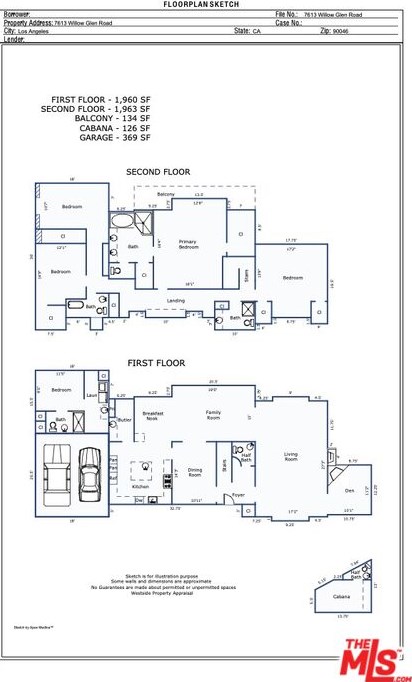 7613 Willow Glen Rd, Los Angeles CA  90046-1655 exterior