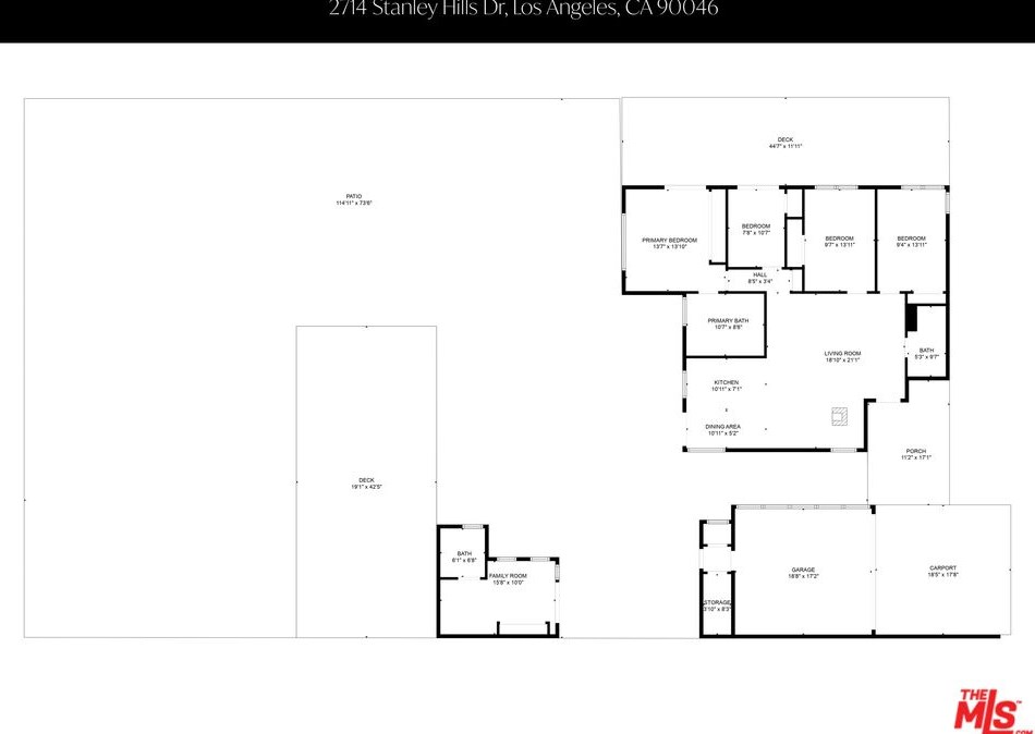 2174 Stanley Hills Dr, Los Angeles CA  90046-1530 exterior