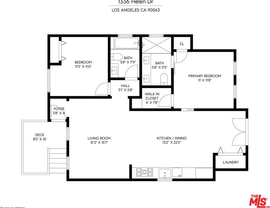 1336 Helen Dr, Los Angeles CA  90063-3222 exterior