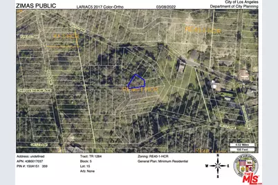0 B/W Ortiz Ln and Quito Lane, Los Angeles, CA 90077 - Photo 1