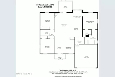 510 Fawnbrook Lane SW, Supply, NC 28462 - Photo 2